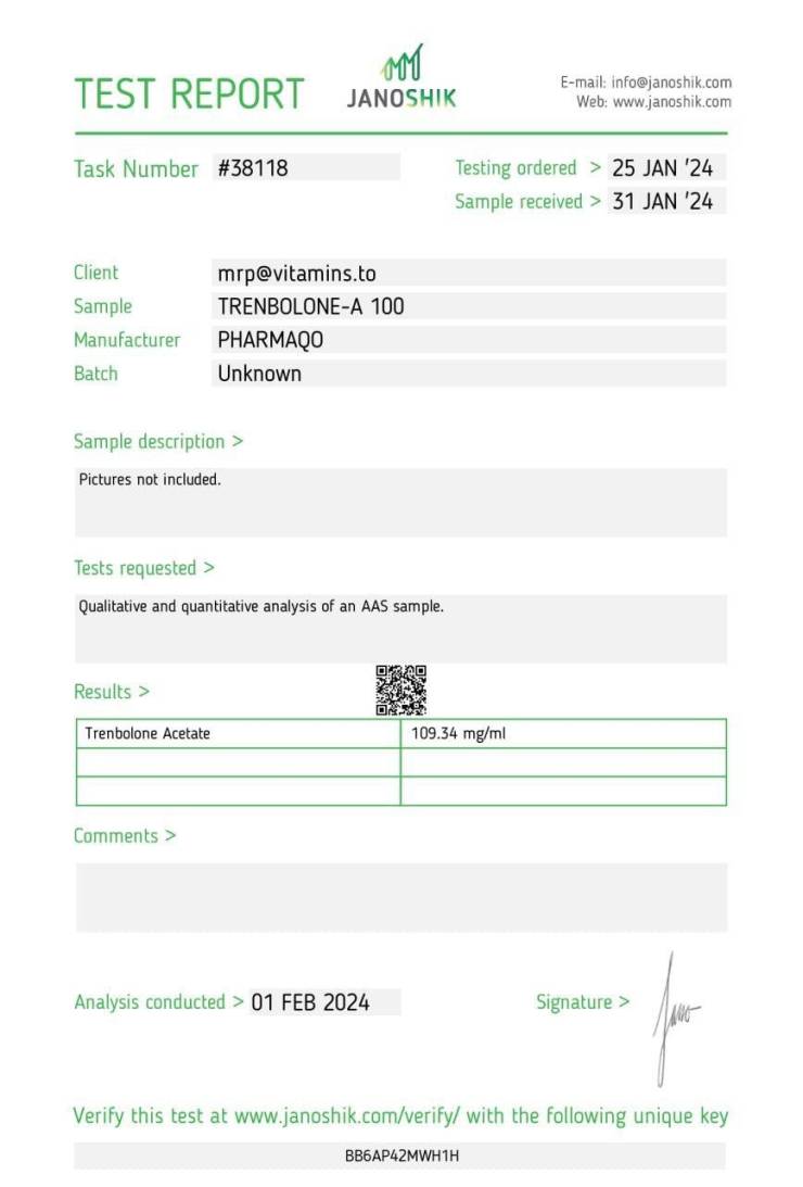 Trenbolone A 100 - Image 3